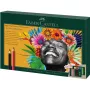 Aliejiniai pieštukai Faber-Castell Polychromos & Pitt Graphite Matt rinkinys 48 vnt. įvairiaspalvis