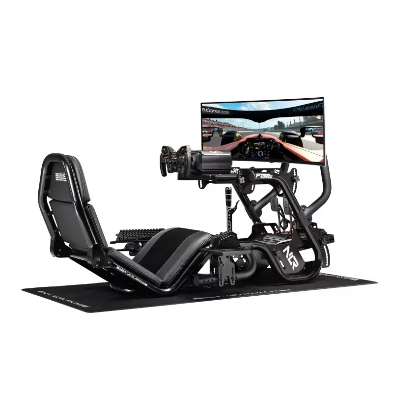 Lenktyninio simuliatoriaus kokpitas Next Level Racing NLR-R003 F-GT Pro Formula and GT Pilka Edition