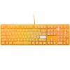 Ducky One 3 Geltona žaidimų klaviatūra, RGB LED - MX-Clear (JAV)