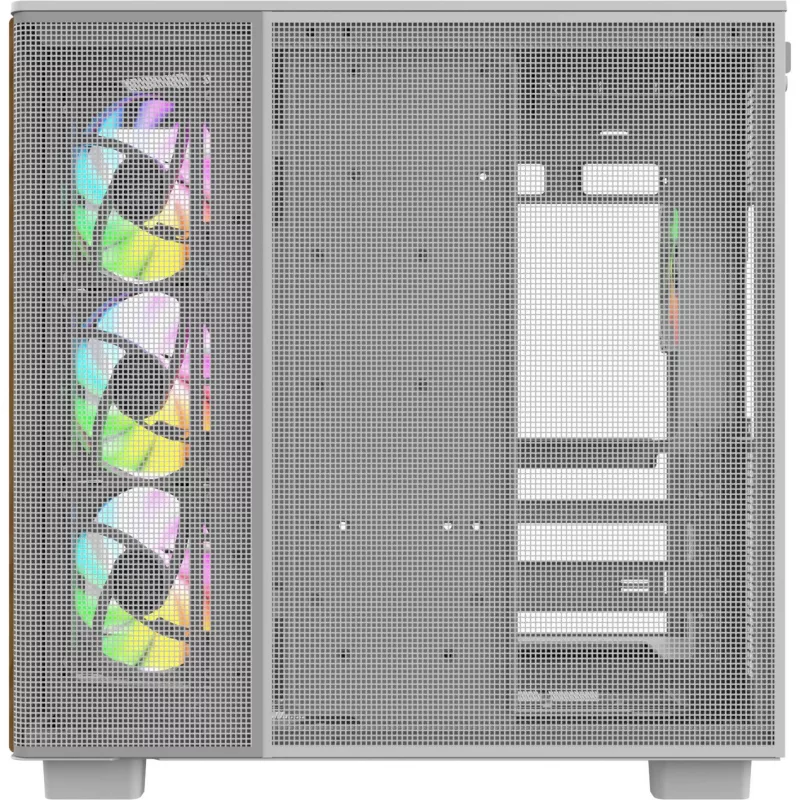 PC korpusas Thermaltake View 380 XL WS ARGB Snow White — Midi Tower, ATX palaikymas, su langu