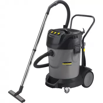 Drėgnas ir sausas dulkių siurblys Karcher NT 70/3 — 70 l, 3600 W, 25,4 kPa vakuumas, 222 l/s oro srautas