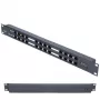 Extralink PoE injektorius 12 prievadų 12x 100Mb/s RJ45, montuojamas į stelažą