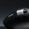 Belaidė pelė YENKEE SPIN DUAL 2095BK — kompaktiška dviejų režimų optinė pelė, modelis YMS 2095B SPIN