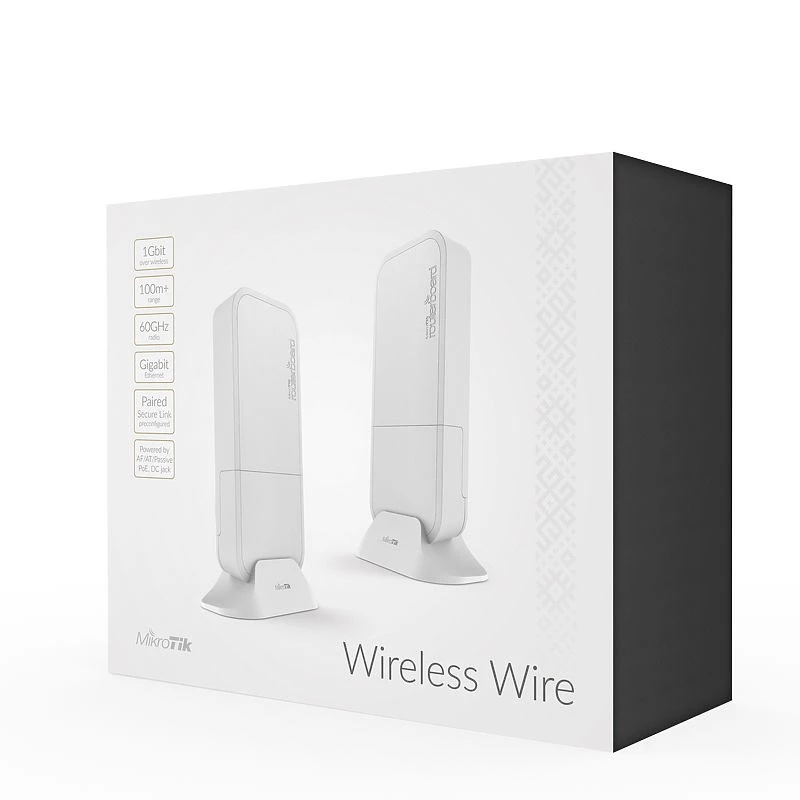Mikrotik RBWAPG-60ADKIT belaidės prieigos taškas 1000 Mbit/s Balta Maitinimas per Ethernet (PoE)
