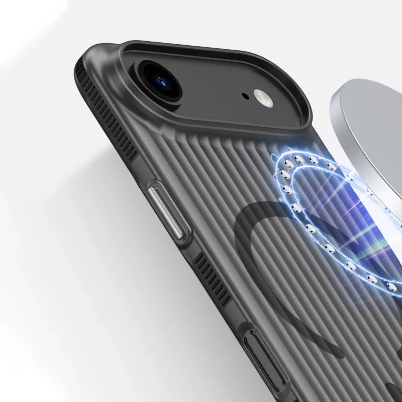 Dėklas 4smarts 541640 iPhone 17 Air 16.8 cm Juodas Skaidrus