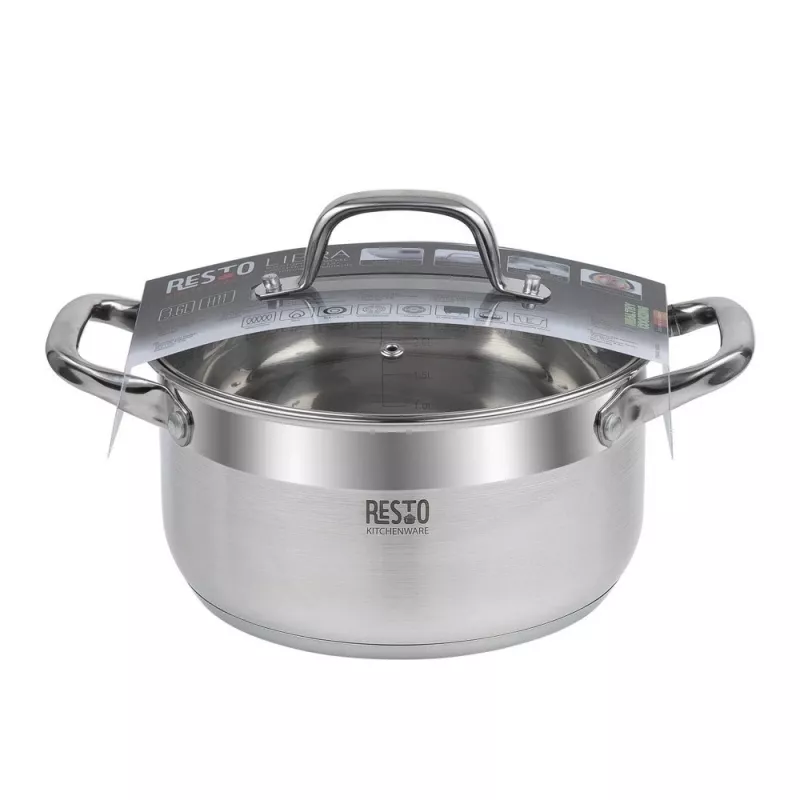 Resto Kitchenware Libra 3,6 l apvalus nerūdijantis plienas