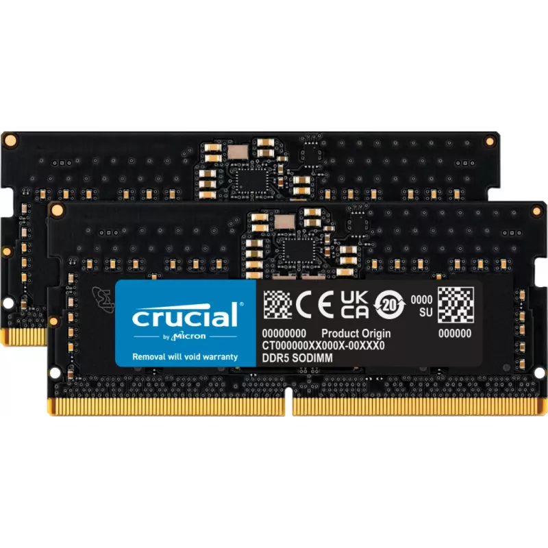 Crucial CT2K8G48C40S5 atminties modulis 16 GB 2 x 8 GB DDR5