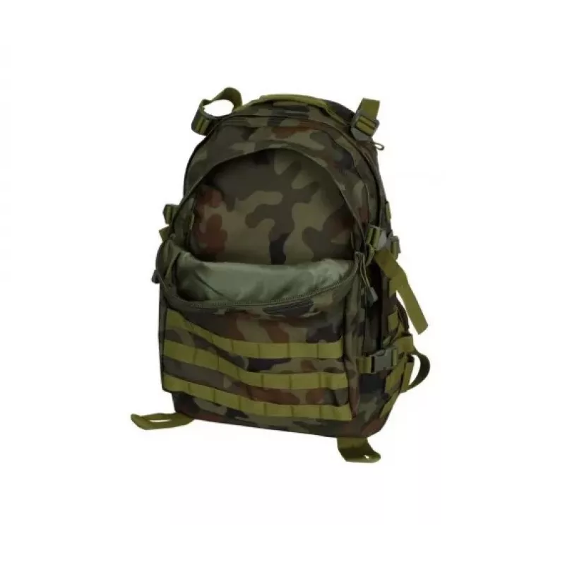 Taktinis kuprinė GFC GFT 3-Day Assault Pack wz.93 Forest Panther — 20 L, nailonas, krūtinės diržas, juosmens diržas