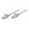 Intellinet tinklo komutacinis kabelis, Cat6A, 50m, pilkas, varis, S/FTP, LSOH / LSZH, PVC, RJ45, auksuoti kontaktai, be užkabinimų, su apsauginiu gaubteliu, garantija visam eksploatacijos laikui