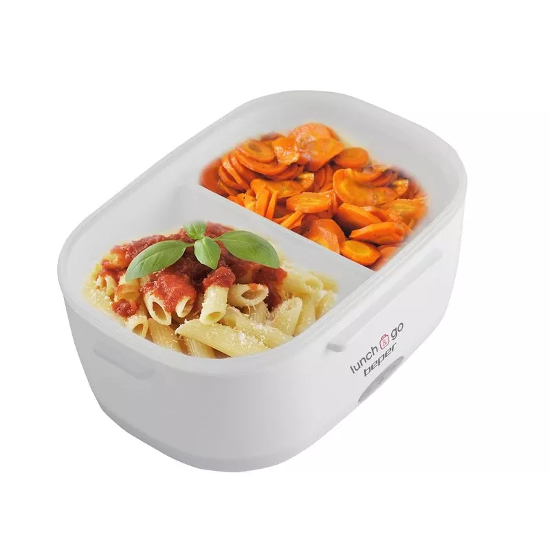Elektrinė pietų dėžutė Beper 90.920G - 1 L maisto šildytuvas, geltona