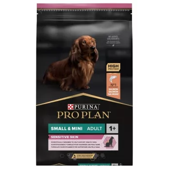 Purina PRO PLAN Small & Mini Adult Jautriai odai 7 kg Lašiša