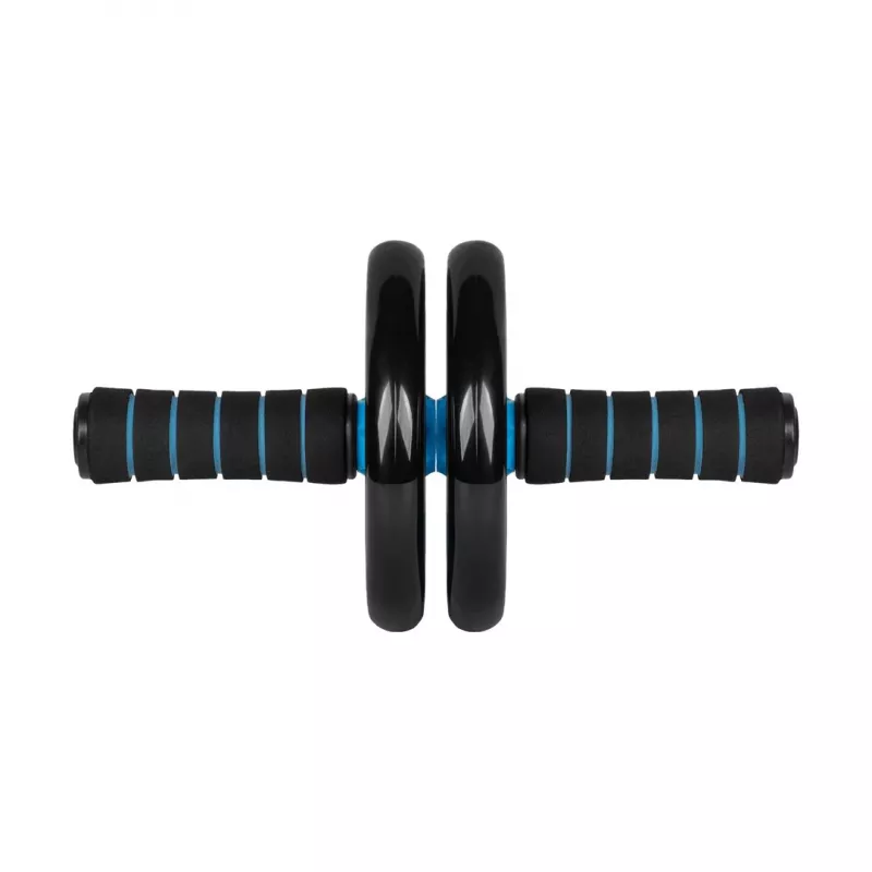 REBEL ACTIVE Dvigubas ratukas, pilvo pratimų volelis AB Wheel