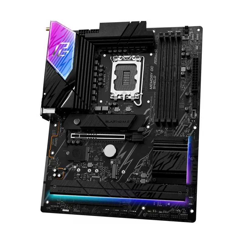 ASRock B860 Lightning WiFi ATX pagrindinė plokštė