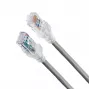 Tinklo komutacinis kabelis Belden 10GX Cat6a U/UTP LSZH, 2 m, RJ-45–RJ-45, pilkas