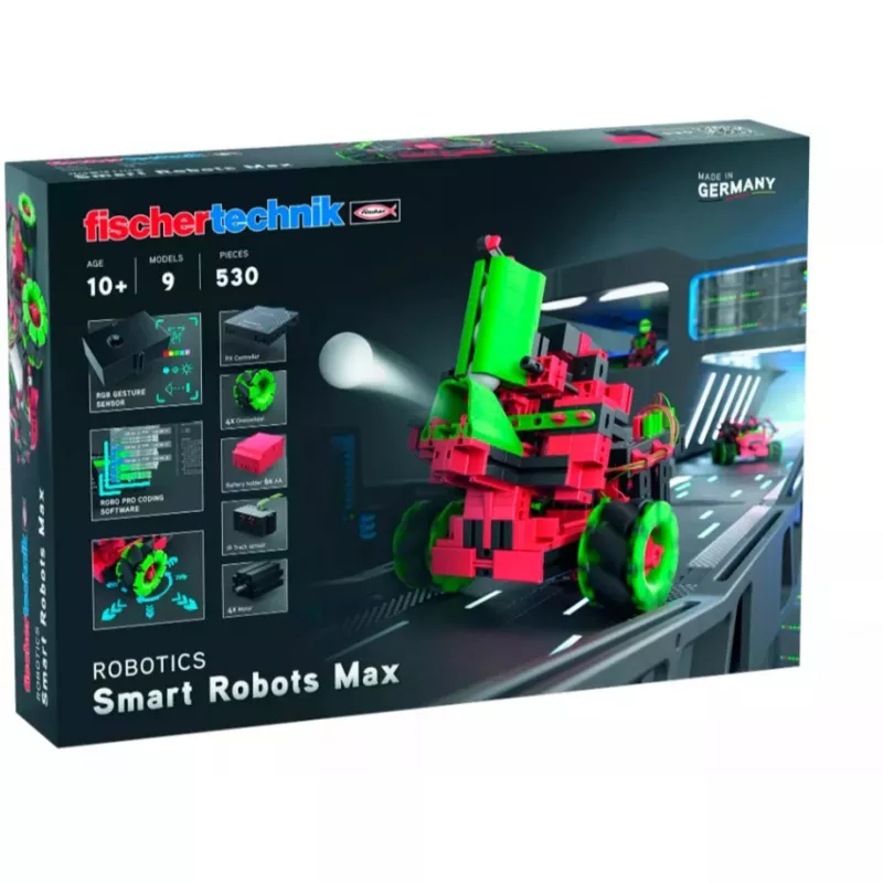 Smart Robots Max, eksperimentų rinkinys