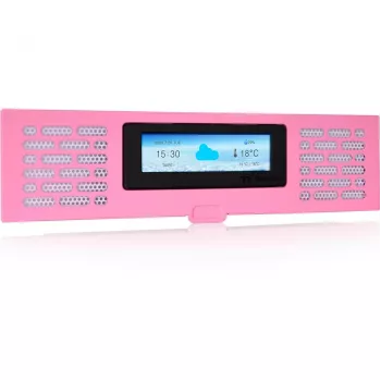 LCD skydelio komplektas Thermaltake AC-067-OOANAN-A1 Mini Tower Pink 5V 14W