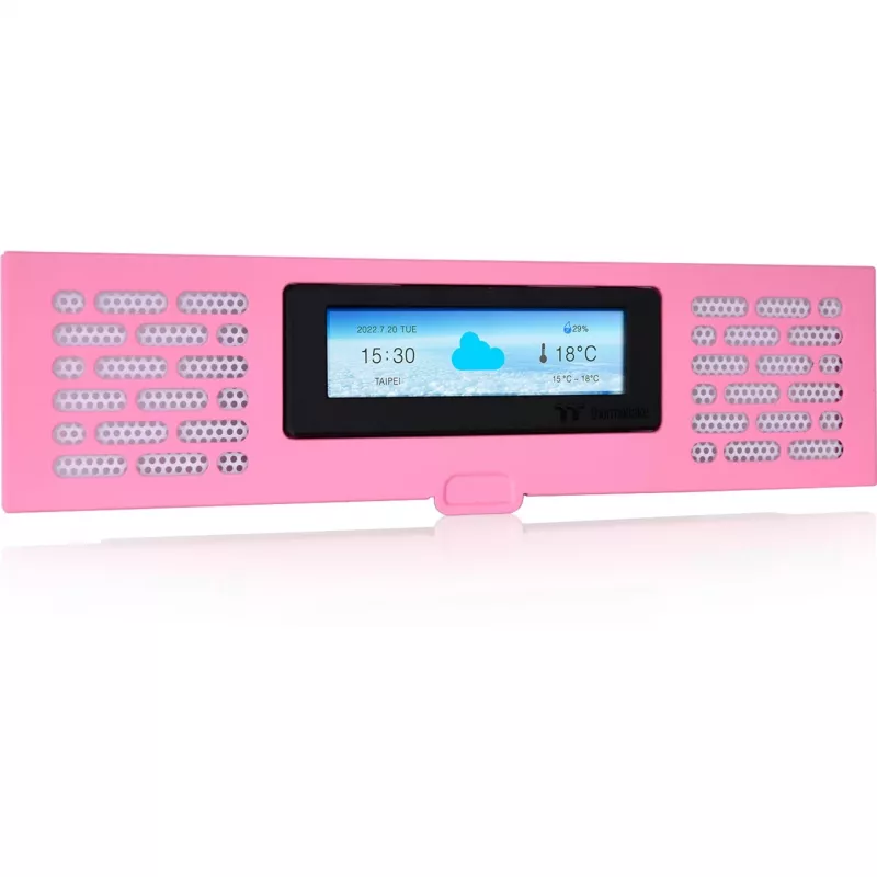 LCD skydelio komplektas Thermaltake AC-067-OOANAN-A1 Mini Tower Pink 5V 14W