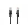 Tinklo kabelis LANBERG PCU6-10CC-0200-BK Cat5e U/UTP RJ-45 — 2 m, juodas