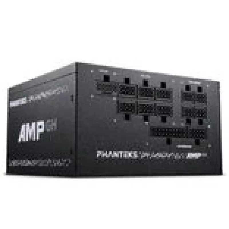 Phanteks AMP GH V2 1200W 80 PLUS Platinum maitinimo blokas, PCIe 5.1, ATX 3.1 - 1200 W, juodas (PH-P1200GH_BK02_EU)