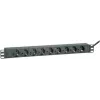 Power Extension ROLINE 19.07.1621 2m 9 AC Outlets Indoor Juoda