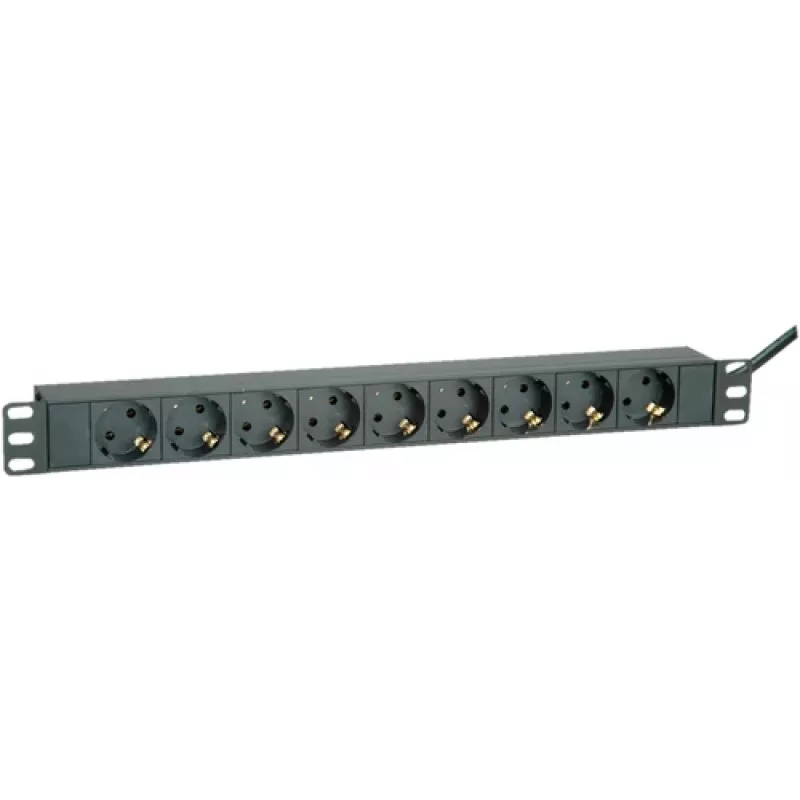 Power Extension ROLINE 19.07.1621 2m 9 AC Outlets Indoor Juoda
