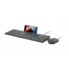Laidinės klaviatūros ir pelės rinkinys „Lenovo 310“ (US English) – pilno dydžio klaviatūra, 1,8 m laidas, 2000 DPI optinė abiem rankoms tinkama pelė