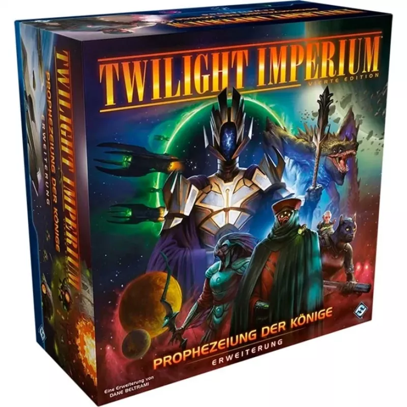 Twilight Imperium 4.Edition - Prophecy of Kings, stalo žaidimo plėtinys
