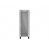 LANBERG 19 colių 32U stovintis stovas-spinta 600×600 mm pilka su perforuotomis durimis ir LCD (plokščia pakuotė)
