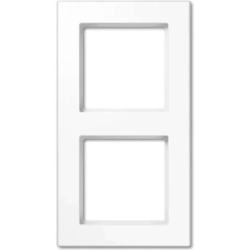 JUNG AC 582 BF WW - Balta - Termoplastas - Blizgi - JUNG - AC 80 NAS - AC 80 NA - 87 mm