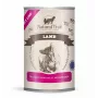 Šlapias šunų maistas Natural Trail Lamb Soft Line 400 g — avienos receptas, šlapias konservuotas maistas suaugusiems šunims