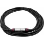 PSSO XLR kabelis 3 kontaktų, 10 m, juodas, Neutrik jungtys