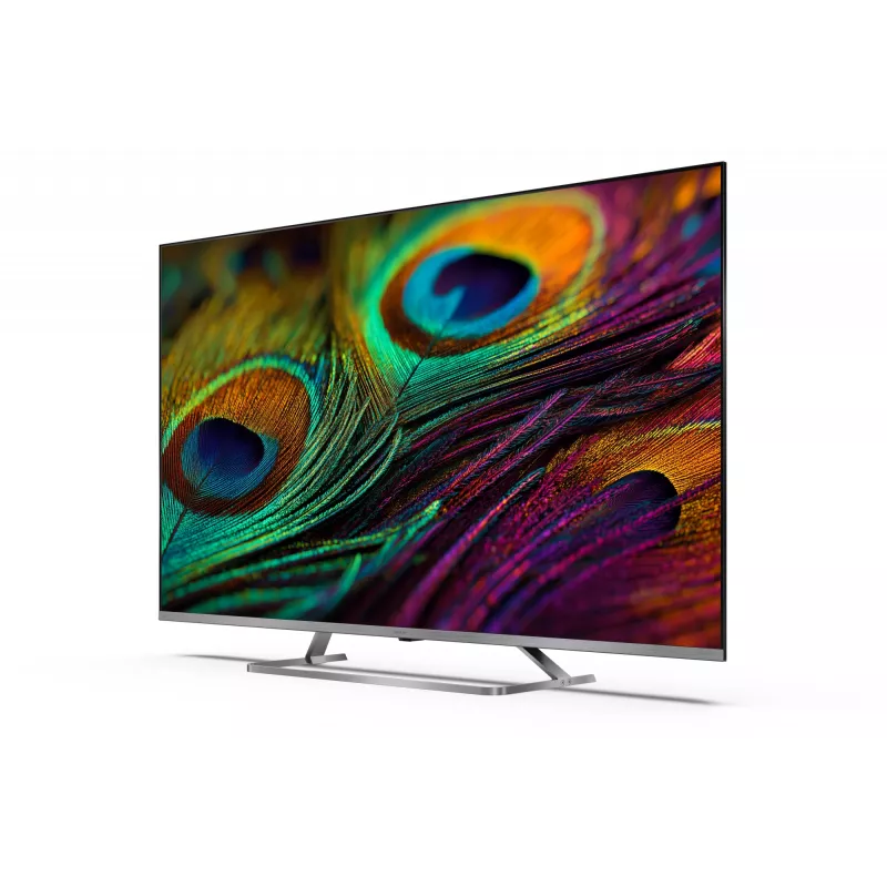 Sharp 4K QLED MiniLED TV | 50JP7265E | 50 inch | Smart TV | Google TV | UHD | Sidabrinė