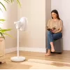 Cecotec EnergySilence 2600 Sunflower Portable akumuliatorinis pastatomas ventiliatorius 33 cm, 12 greičių, osciliacija, 22 W, nuotolinio valdymo pultelis