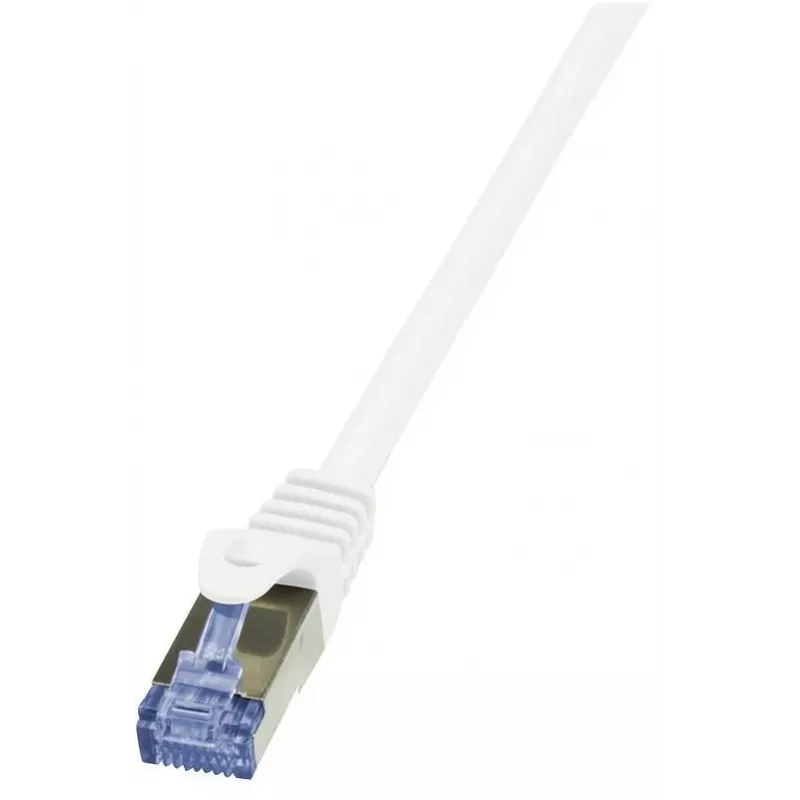 Tinklo kabelis LogiLink Cat6a S/FTP RJ-45 1,5 m Baltas