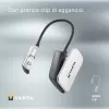 Varta 16618 - Clip Flashlight - juoda - sidabrinė - plastikinė - LED - 1 lempa - 9 lm
