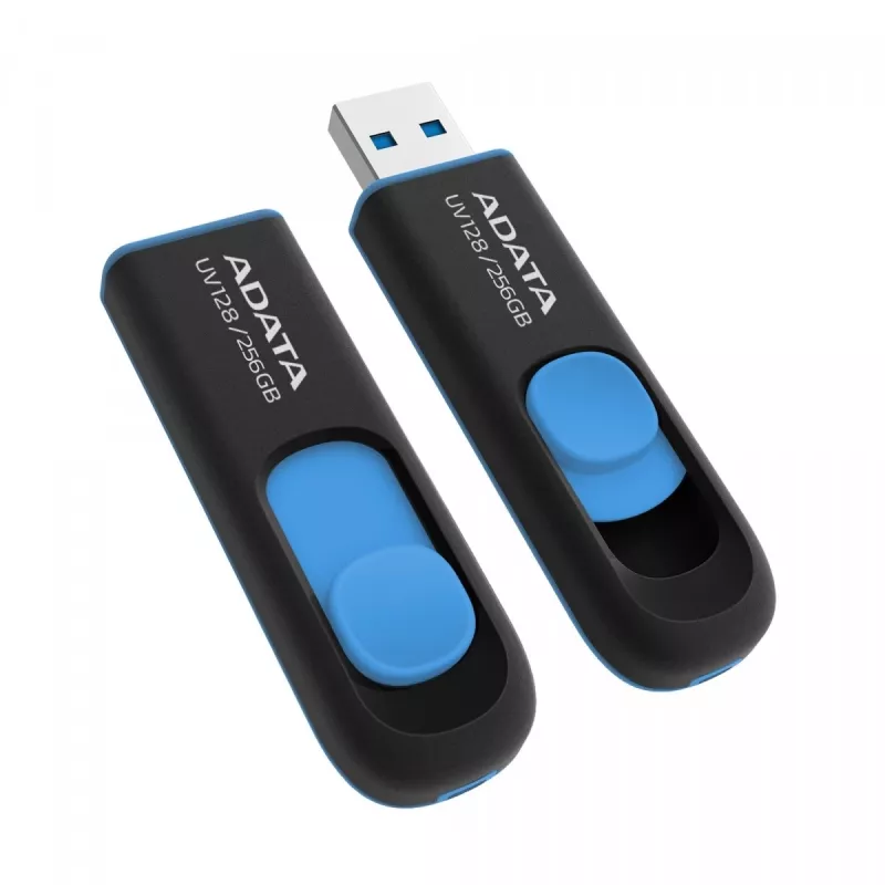 ADATA DashDrive UV128 128GB USB atmintis USB Type-A 3.2 Gen 1 (3.1 Gen 1) juoda, mėlyna