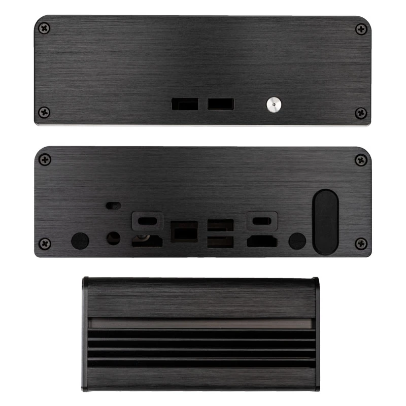 PC korpusas Akasa MaxWell Pro Mini-ITX Small Form Factor, juodas