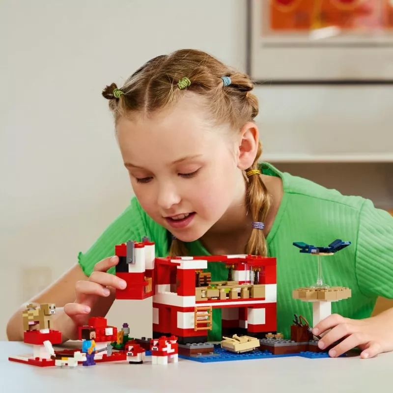 LEGO MINECRAFT 21270 Mooshroom namelis