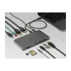 Dokų stotelė DeLOCK Thunderbolt 3 8K Dual DisplayPort USB LAN SD Audio PD 3.0