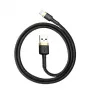 Baseus Cafule kabelis USB Lightning 1.5 A 2m (auksinė+juoda)