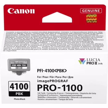Canon LUCIA PRO II rašalo kasetė 1 vnt. Originali standartinės išeigos Photo Juoda