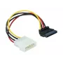 Maitinimo laidas SATA HDD 4 kontaktų kištukas kampinis DeLOCK 60101