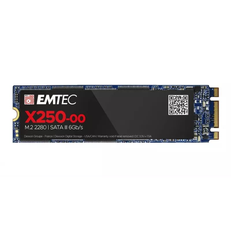 SSD diskas Emtec X250 2 TB M.2 Serial ATA III 3D NAND