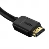Baseus 2x HDMI 2.0 4K 30Hz laidas, 3D, HDR, 18Gbps, 8m (juodas)