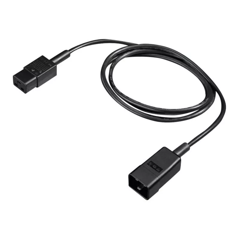 Rittal DK 7200.217 juodas 1,8 m C20 jungtis C19 jungtis