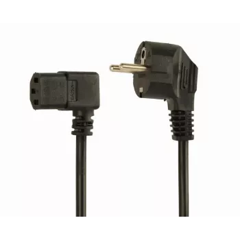 kabelis POWER ANGLED VDE 1.5M/PC-186A-VDE1B-1.5M GEMBIRD