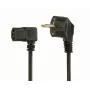 kabelis POWER ANGLED VDE 1.5M/PC-186A-VDE1B-1.5M GEMBIRD
