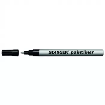 Marker Stanger Paintliner B10 sidabrinis antgalis 1–2 mm tiksliam linijų žymėjimui