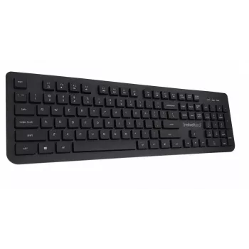 USB multimedijos klaviatūra Rebeltec RBLKLA00042 — pilno dydžio, juoda