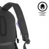 Laisvalaikio kuprinė XDDESIGN Bobby Soft su 15,6 colio nešiojamojo kompiuterio skyriumi, 16 l, PET, juoda